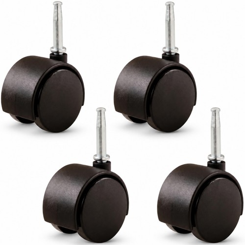 Castor wheels 40mm black - castor,