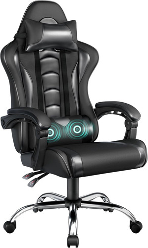 Leather gaming chair - pu,