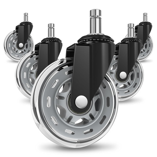 Office rubber chair castors - office,