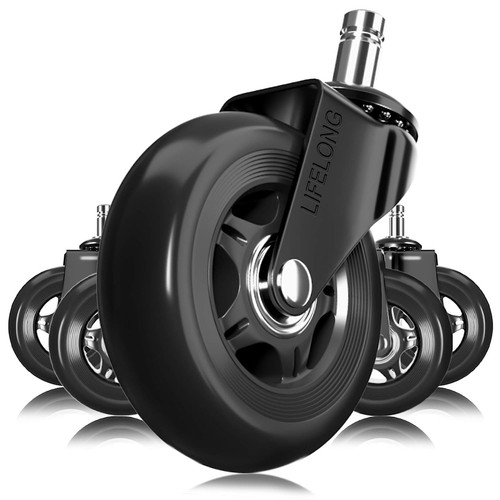 Office rubber chair castors - chair,