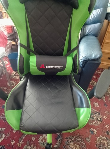Game computer chair green - or,