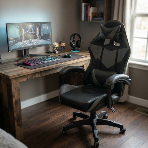 Modern swivel gaming chair - modern,