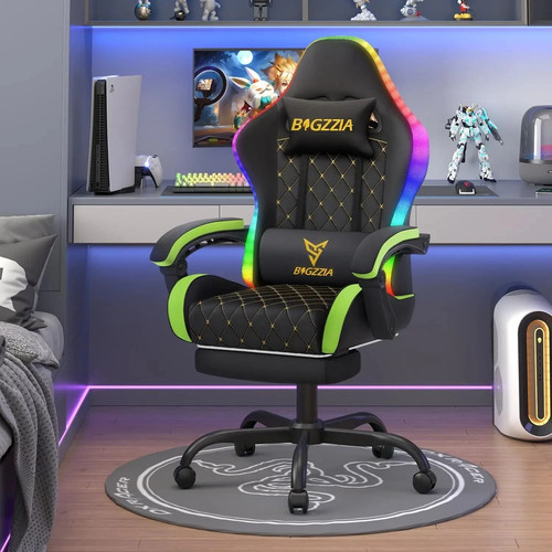 Rgb gaming chair leather - rgb,
