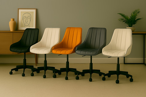 Office chair faux - office,