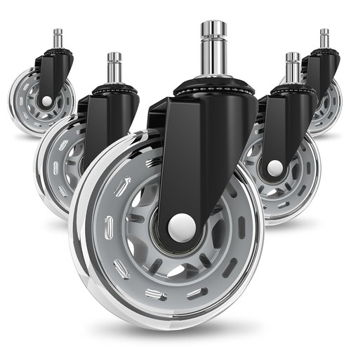 Office rubber chair - office, castors