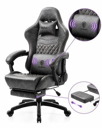 Dowinx grey gaming chair - dowinx,