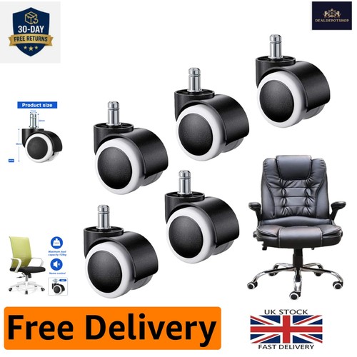 Pcs chair casters - casters:, silent